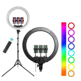 MJ-33 RGB LED Studio Ring Light – Professional Lighting for Photography & Content Creation