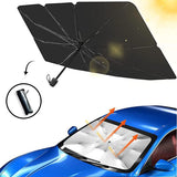 Foldable Car Windshield Umbrella Sunshade | UV Protection + Heat Blocker for All Vehicles