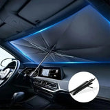 Foldable Car Windshield Umbrella Sunshade | UV Protection + Heat Blocker for All Vehicles