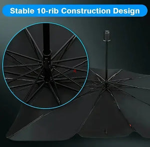 Foldable Car Windshield Umbrella Sunshade | UV Protection + Heat Blocker for All Vehicles