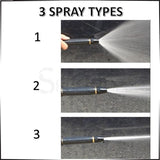 Metal High-Pressure Adjustable Nozzle Water Spray Gun | Durable for Multiple Uses