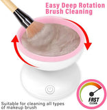 Electric Makeup Brush Cleaner Machine - Automatic |  USB Rechargeable & Gentle on Bristles | Random Color